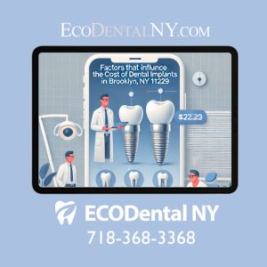 Factors That Influence the Cost of Dental Implants in Brooklyn 11229